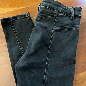 Free people black skinny jeans